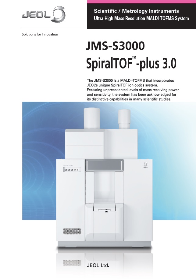 JMS-S3000 SpiralTOF™-plus brochure